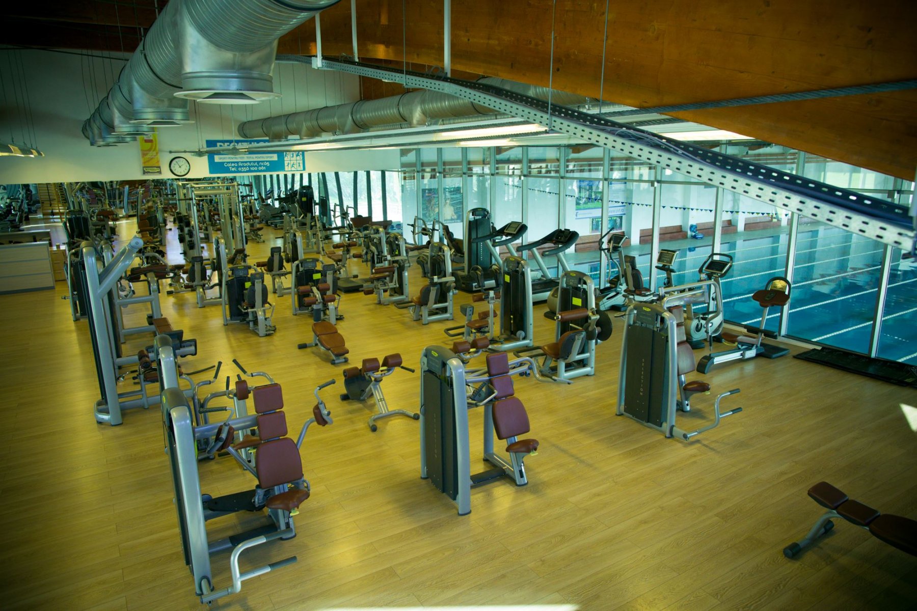 Sală fitness VIRF Arena Aqua Sport Timișoara