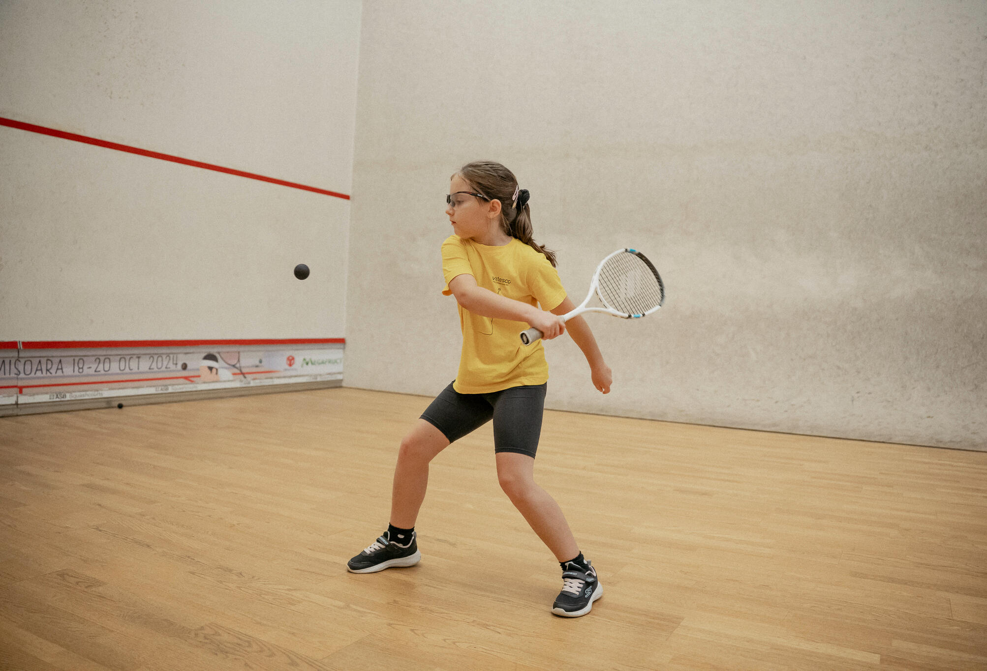 Antrenament squash juniori